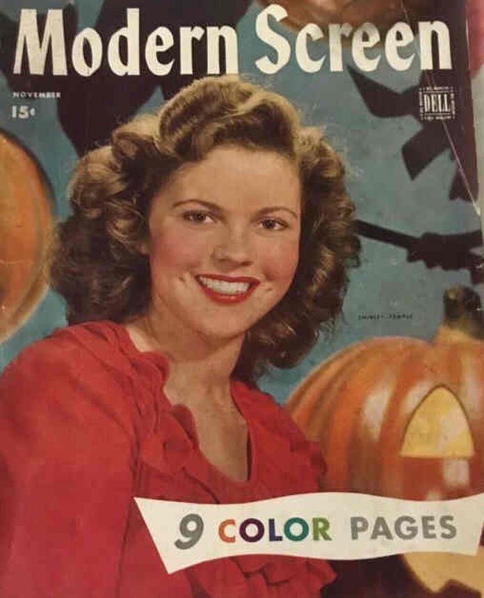 MODERN SCREEN magazine cover Issue 168 November 1944